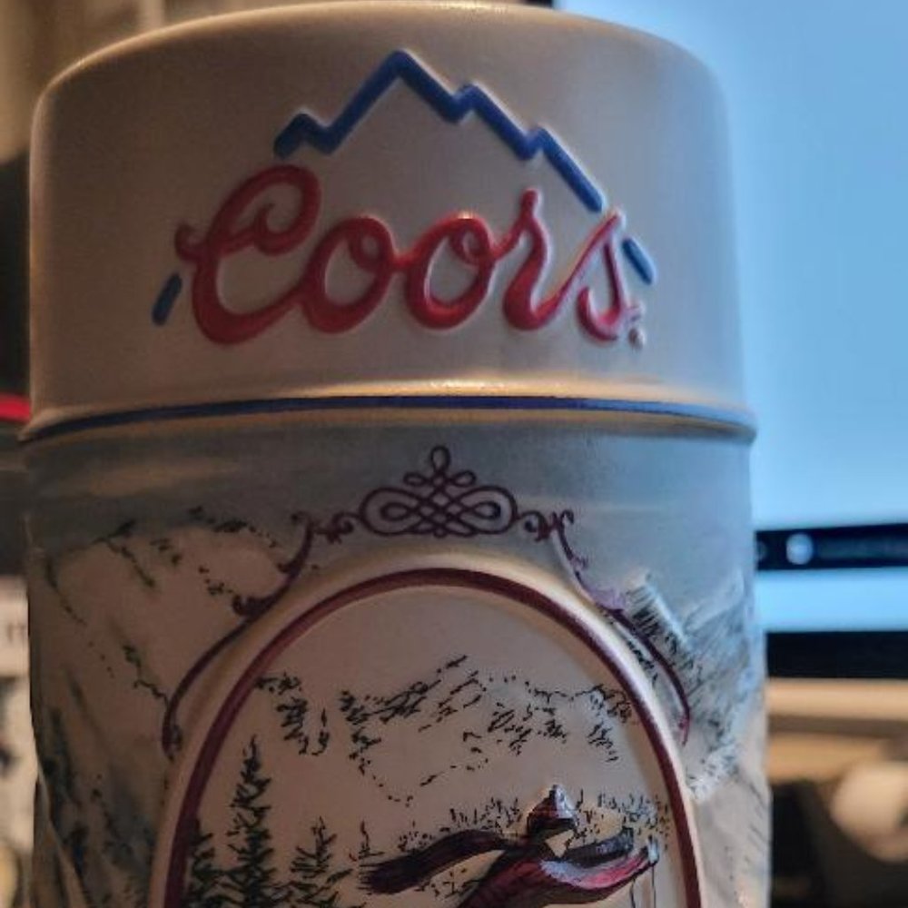 1991 Coors Limited Edition Stein - The Rocky Mountain Legend Series